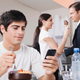 Image for article titled Brighten up your Monday with some inexplicable stock photos of people eating food